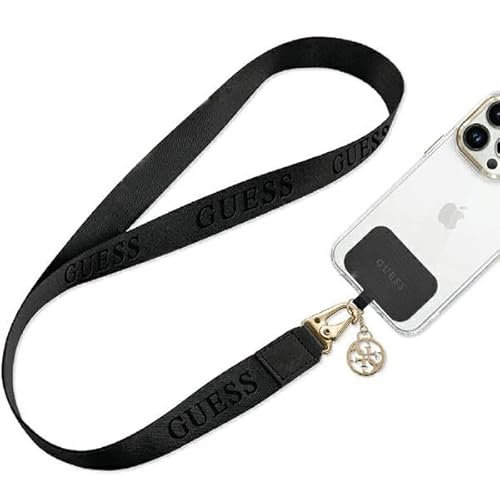 GUESS GUOUCPNLEH4K Universal CBDY Nylon Chain Gürtel Schwarz
