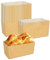 DAJAVE 100 Stück Einweg Mini Kuchenformen Papierbackform 15X10X7,5 cm Backform Rechteckig, Einweg Kuchenformen Brot Papierbackform Rechteck Brotbackform Kasten Papier, Einweg-Backformen für Kuchen