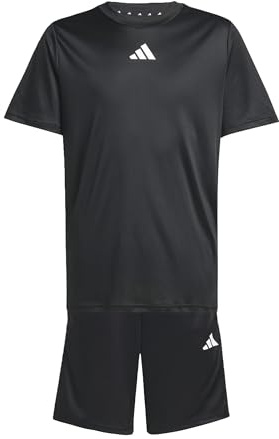 adidas Unisex Kinder Train Essentials 3-stripes Set Jogginganzug