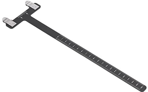 Yosoo Health Gear Bogenschießen-Bogen-Quadrat-T-förmiges Messwerkzeug mit Nockpunkt-Zange und Bogensehnen-Drehset für Recurve- und Compound-Bogen-Zubehör