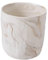 ouynngjing Nordic Minimalist Creative ins Portabicchieri Rotante Casa Soggiorno Set di tazze Sottosmalto Colorato Pietra Motivo Tazza in Ceramica (Caramel Light)