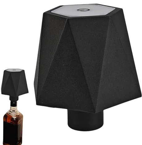 szaluyk Led Bottle Lamp - USB Rechargeable Desk Lamp | Led Light Fashionable Bottle Lamp for Champagne Magnums Vodka Gin Rum