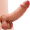 PRONFANS 28 * 6.3CM Durchmesser Dicker Dildo Sex Spielzeug für die Frau Männer Realistischer Dildo Klassische Dildos Mit Starkem Saugnapf XXXL Analdildo Plug Perfekt Echte Adern Hoden Dildo Sex Toy