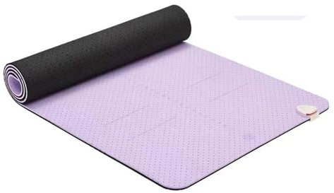 Elektrisch beheizte Yogamatte mit einstellbarer Temperatur 10-60 ℃ und Timer 1-12 Stunden für Winter-Yoga-Training, weiche TPE-rutschfeste warme Matte