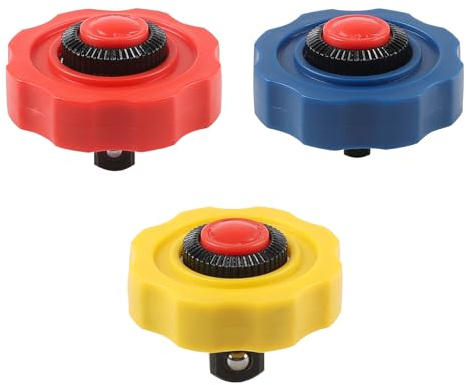 lalago Jeu de mini-cliquets à main, 1/4'' + 3/8'' + 1/2'', idéal pour desserrer et serrer des vis et des écrous