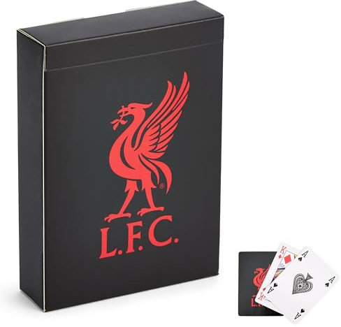 The Gift Scholars Officially Licensed Liverpool Playing Cards - Standard 52-Card Deck Card Game for Kopites of All Ages