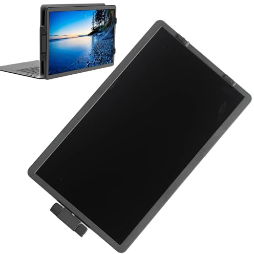 Laptop Screen Extender Monitor Portable 14.1 Inch Desk Screen | 1080P Rotatable Laptop Extra Monitor with 2 Ports for Travel Home Remote Work Business Trip Game