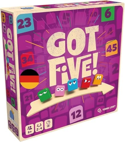 Blue Orange, Got Five!, Schnelles Familienspiel, Deutsch