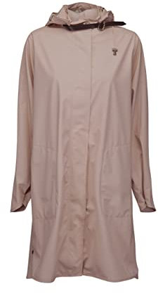 ILSE JACOBSEN Damen Parka Regenjacke Regenjacke, RAIN71 RAIN71, Einfarbig, Gr. 44, Rosa (Adobe Rose 378)