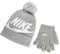 NIKE Jungen 9A2695-042_OS Apparel, Dunkelgrau meliert, 8-20 Big Kids