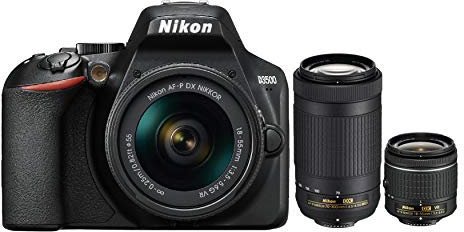 Nikon D3500 24.2MP DSLR Camera + AF-S DX 18–105 VR + TRD ® 20 Piece Digital Essential Kit