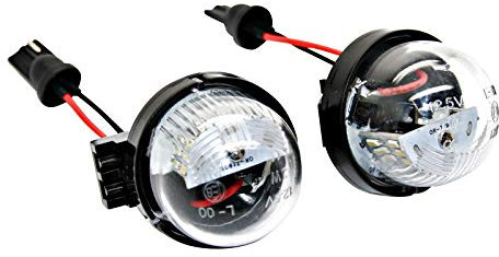 LED Kennzeichenbeleuchtung Module - E-Prüfzeichen - Plug & Play - Xenon Optik 1b