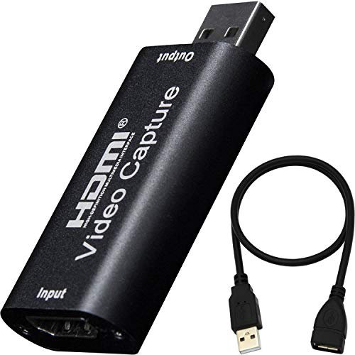 HDMI Video Capture Card - 1080P 30fps Recording, Live Broadcast - USB 2.0, Grey