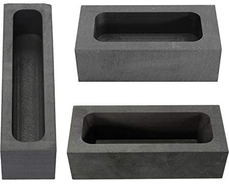 T&F Graphit-Gussform aus Metall, Barren-Form zum Raffinieren, Schmelzen für Gold, Silber, oder Aluminium