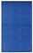 vidaXL Fußmatte Waschbar Schmutzfangmatte Türmatte Fußabtreter Schmutzmatte Schmutzfangläufer Sauberlaufmatte Innen Außen Blau 90x150cm