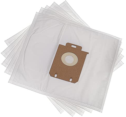 vhbw 5x Staubbeutel kompatibel mit Silvercrest SBSS 750 A1 (309539) | Staubsauger - 27,5cm x 22cm Weiß