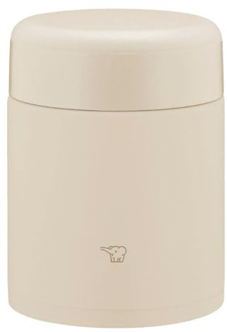 ZOJIRUSHI termo comida bebe de acero inoxidable - de fácil apertura - sin transferencia de sabor - termo aislamiento premium - fácil limpieza - SW-KA40-CM 400 ml