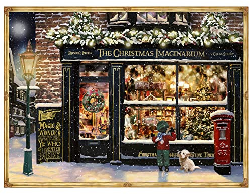 Christmas Advent Calendar The Christmas Imaginarium | Christmas Shop Advent Calendar Traditional Advent Calendar | Picture Advent Calendar Paper Advent Calendar