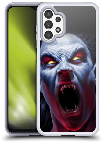 Head Case Designs Offizielle Tom Wood Das Erwachen des Vampir Horror Gel Handyhülle Hülle [Militärischer Schutzgrad] Kompatibel mit Samsung Galaxy A13 (2022)