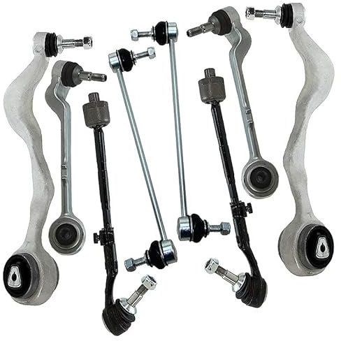 ATEC Germany 2x Querlenker Vorderachse oben, 2x Querlenker Vorderachse unten, 2x Spurstange, 2x Koppelstange Kompatibel mit BMW 1er (E81)(E88)(E82), 3er (E90)(E93)(E92)(E91)