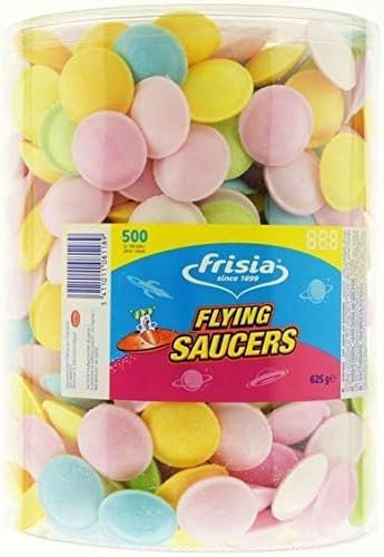 Flying Saucers - Frisia Candy Sweets Party Bag - 625 g