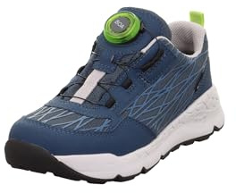 Superfit Jungen Free Ride Gore-Tex Sneaker, BLAU/HELLGRÜN 8000
