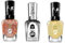 Sally Hansen Miracle Gel Nail Polish X Friends Collection Trio Set. Stick To The Routine, Yellow Taxi & Shiny Top Coat