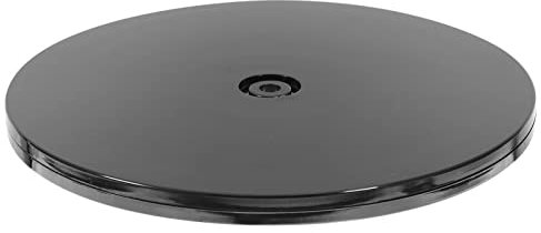 OSALADI Base De Plato Giratorio Plato Giratorio para Hornear Plato Giratorio De Galletas Mesa Giratoria Base Giratoria Cojinetes De Tocadiscos Familiar El Plastico Placa Giratoria