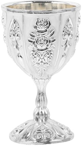 PRETYZOOM 1 Pc Copa De Vino Europea De Alta Gama Decoraciones Copas De Champán Copas De Oro Vasos De Chupito De Cáliz De Agua De La Vendimia Serpiente Hombre Comedor Aleación De Zinc Martini