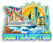 Quwsne Refrigerator Magnet Southampton UK Fridge Magnet City Travel Souvenirs Tourist Gifts 3D Classic Landmarks Handmade Crafts Home Decoration -1486, QS-WC-1486