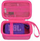 Elonbo JBL go 3 / JBl go 4 portable Bluetooth Haut - parleur valise, Étanche à l'eau et à la poussière Haut - parleur de rangement, sans fil compact Haut - parleur voyage sac de protection, Framboises