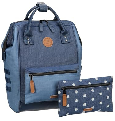 Cabaïa Damen Rucksack Adventurer Denim Medium One Size