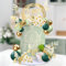 47 Stück Grün Tortendeko Kugeln Schmetterling Tortendeko Geburtstag Schaum Ball Deko Torte Gänseblümchen Kuchen Deko Happy Birthday Cake Topper für Geburtstag Hochzeit Valentinstag Babyparty