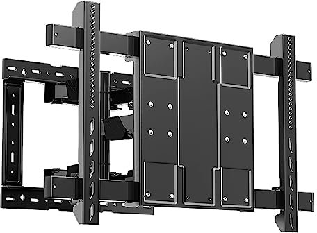 Fully Movable TV Wall Mount Bracket for 75 120 Inch TVs Extendable Arm Supports up to 150 Kg
