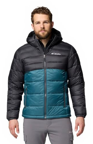 Columbia Herren Buck Butte 2 Insulated Hooded Jacket Pufferjacke mit Kapuze (1er Pack)