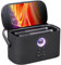 Ikarao Portable Karaoke Machine for Adults, Built-in Lyrics Display and Screen, 2 Self-Charging Wireless Microphones, Karaoke App, 140W Speaker, Connects to TV for Party Birthday Outdoor （Shell S2）