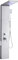 VEVOR Pannello Doccia con Sistema a Torre con Soffione a Cascata, LED, Colonna Doccia in Acciaio Inox Spazzolato da 1345 mm Rubinetto a 5 Funzioni, con Doccetta e Beccuccio per Vasca