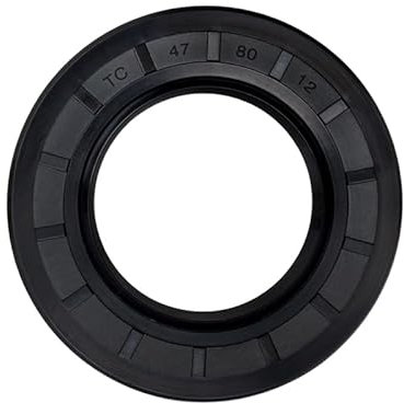 Doppellippen-Öldichtung, Wellendichtring aus Nitrilkautschuk, Doppellippe, mit Feder, schwarz, mehrere Größen, 1 Stück(28x52x8mm)