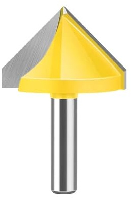 Fresas de extremo de carburo sólido CNC con vástago en V de 8 mm, brocas de enrutador 3D for madera de 60, 90, 120 y 150 grados, fresa de tungsteno for carpintería, 1 unidad/9 unidades(8X38X90)