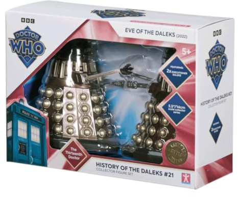 Doctor who History of the Daleks 21 Eve of the Daleks figure set