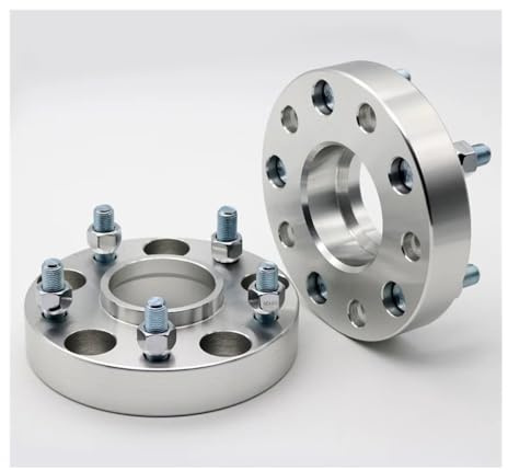 Spurverbreiterung Auto Kompatibel Mit Opel Für Magna Für Zafira Für Omega Vectra Corsa OPC Meriva B 2 Stück 15/20/25/35mm PCD 5x110 CB 65,1mm Rad Spacer Adapter(2PCS 20mm Silver)
