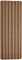 Dandy by William Armes, Ios Stripe Indoor Washable Extra Long Runner, Brown, 240 x 67