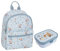 Little Dutch FF-RU-BD Set Kinderrucksack & Brotdose Campus - Forest Friends