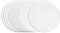 Paintersisters® Runder Malkarton 10er Set 20cm Durchmesser mit Qualitäts-Leinwand 280gr/m², malfertig grundiert, Sparsets Malpappe, Kunstleinwandtafel (20cm, 10er-Set)