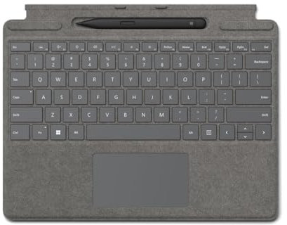 Microsoft Surface Pro 8 / X Type Cover + SlimPen2 at/DE Platin *NEU*, Schwarz, 8X8-00065