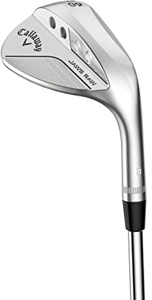 Callaway Jaws RAW Chrome Sand Wedge, 54°-12° (Bounce) W Grind, Steel, Wedge Flex, Standard