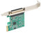 PCIe 1x zu Parallel Port DB25 Adapter, IEEE 1284 Printer Port PCI Express zu DB25 Adapterkarte für Etikettenmaschinen, Kompatibel mit IEEE 1284 SPP/Byte ECP Modus, Unterstützung für Windows und für Li