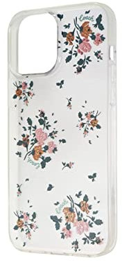 Coach Schutzhülle für iPhone 13 Pro Max - Rose Bouquet Floral / Clear