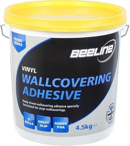 BEELINE READY MIXED VINYL PASTE 4.5KG YELLOW TOP