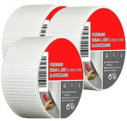 MAVURA GITTEX Glasfaser Gewebeband Gitterband Glasfaserband Fugenband